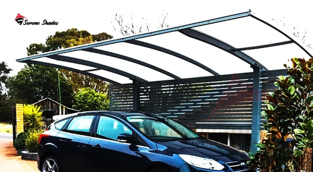 Durable Steel Structure Car Parking Shade for Heavy-Duty Protection